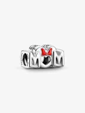 Pandora Disney Minnie Mouse Bow & Mum Charm